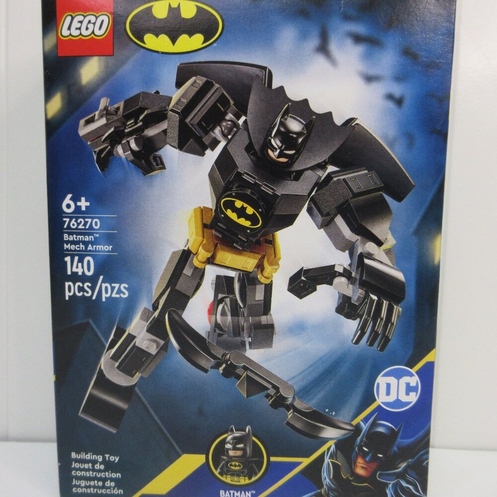 LEGO DC Batman Mech Armor 76270 Super Hero Toy Minifigure incl 140pcs Ages 6+